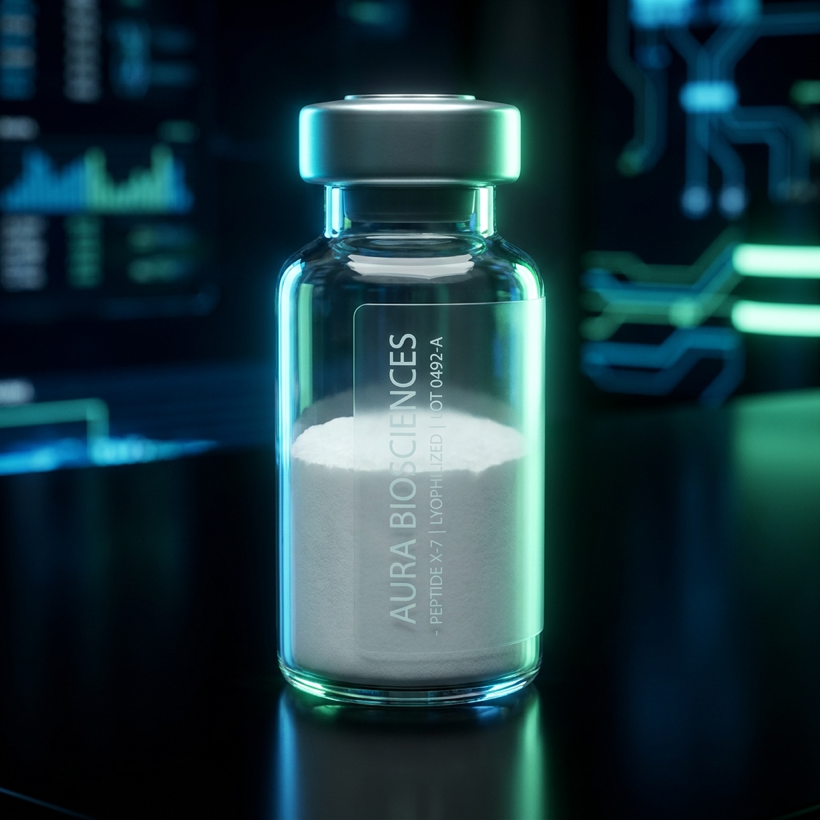 Optimization lab peptide vial