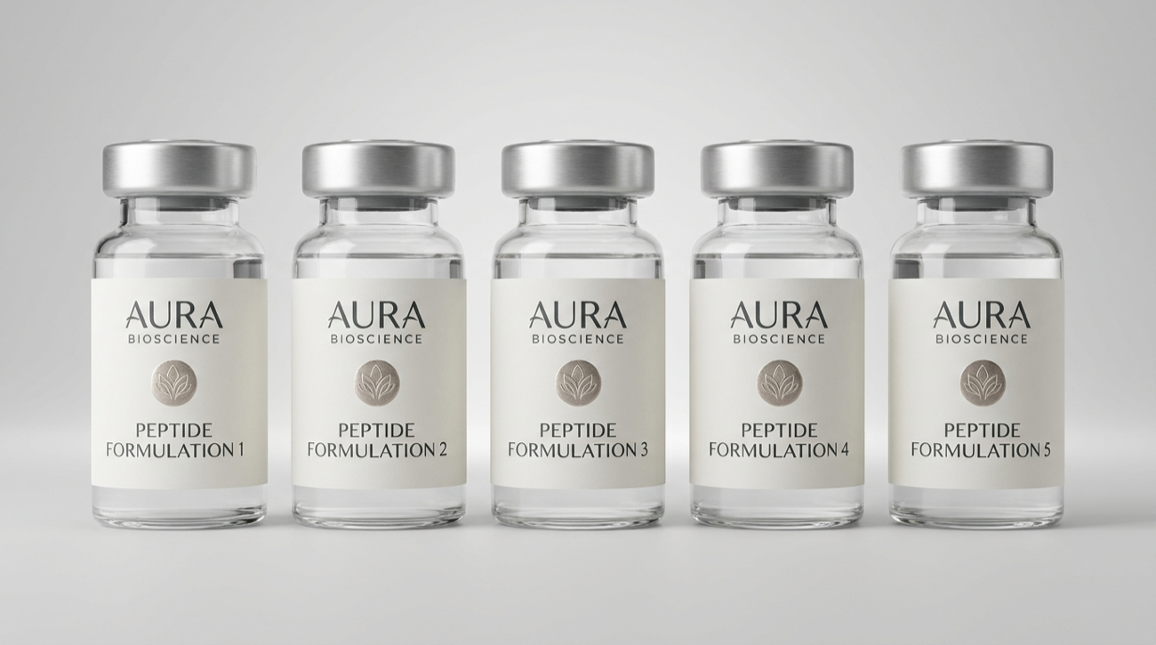 Peptide product family lineup
